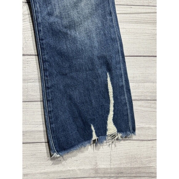 Frame  Women's Silver Washed Le High Straight Jeans Size 25 - Picture 3 of 11